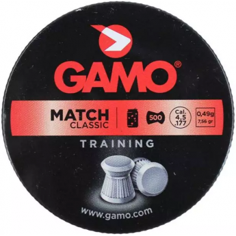 Пули пневматические GAMO Match 4,5мм (500шт) 10шт